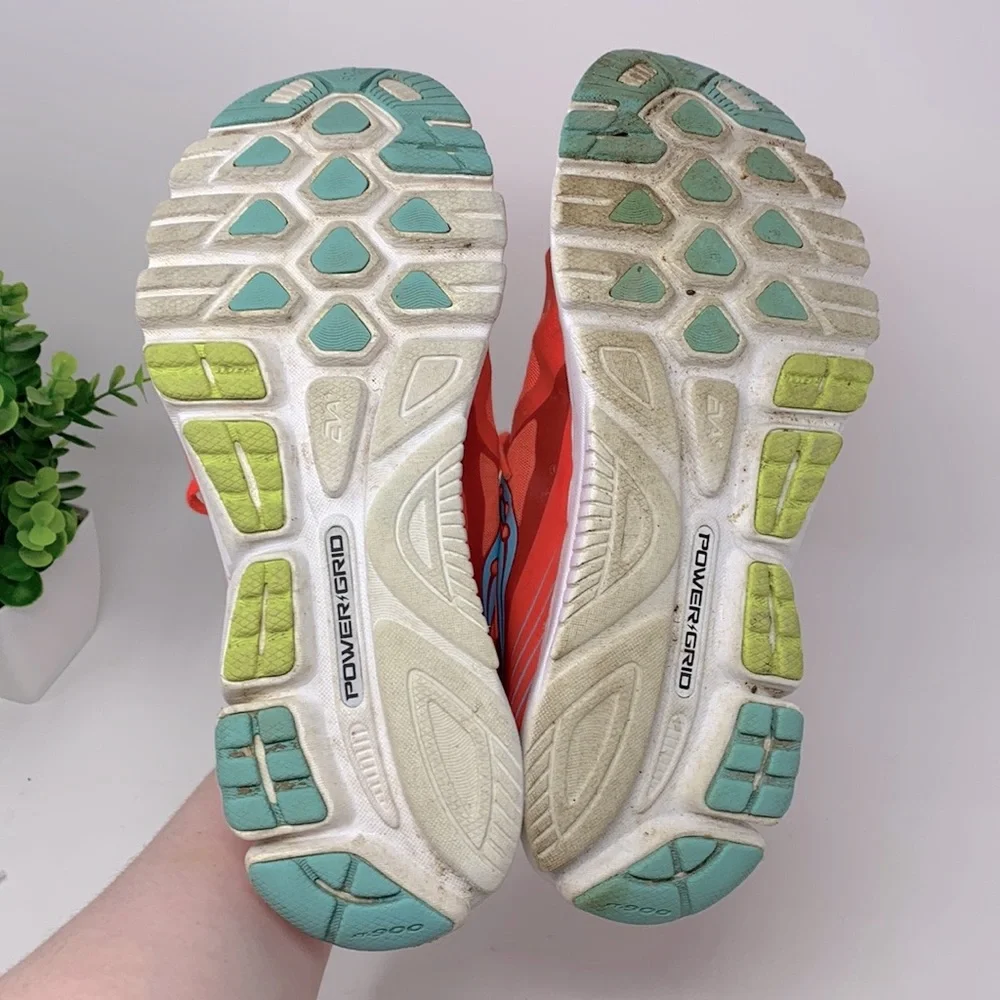 Saucony Kinvara 5 Coral Blue Womens Sneakers - Picture 8 of 10